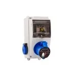 Elektrikli Araç Kombinasyon Kutusu, Tesla Blue Adaptöre Uyumlu, ’’Medium ALL’’ 3x32A + 1x16A - Görsel 2