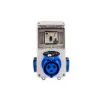Elektrikli Araç Kombinasyon Kutusu, Tesla Blue Adaptöre Uyumlu, ’’Medium ALL’’ 3x32A + 1x16A - Görsel 3