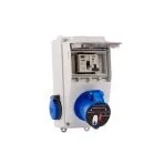 Elektrikli Araç Kombinasyon Kutusu, Tesla Blue Adaptöre Uyumlu, ’’Medium ALL’’ 3x32A + 1x16A - Görsel 4