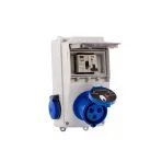 Elektrikli Araç Kombinasyon Kutusu, Tesla Blue Adaptöre Uyumlu, ’’Medium ALL’’ 3x32A + 1x16A - Görsel 6