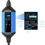EVwallbox 22 Kw Taşınabilir 5mt Tip2 Kablo+WİFİ+Bluetooth+Mobil Uygulama - Görsel 2