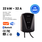 EVwallbox 22 Kw 5 Mt Kablolu Sabit Duvar Tipi Elektrikli Araç Şarj Cihazı