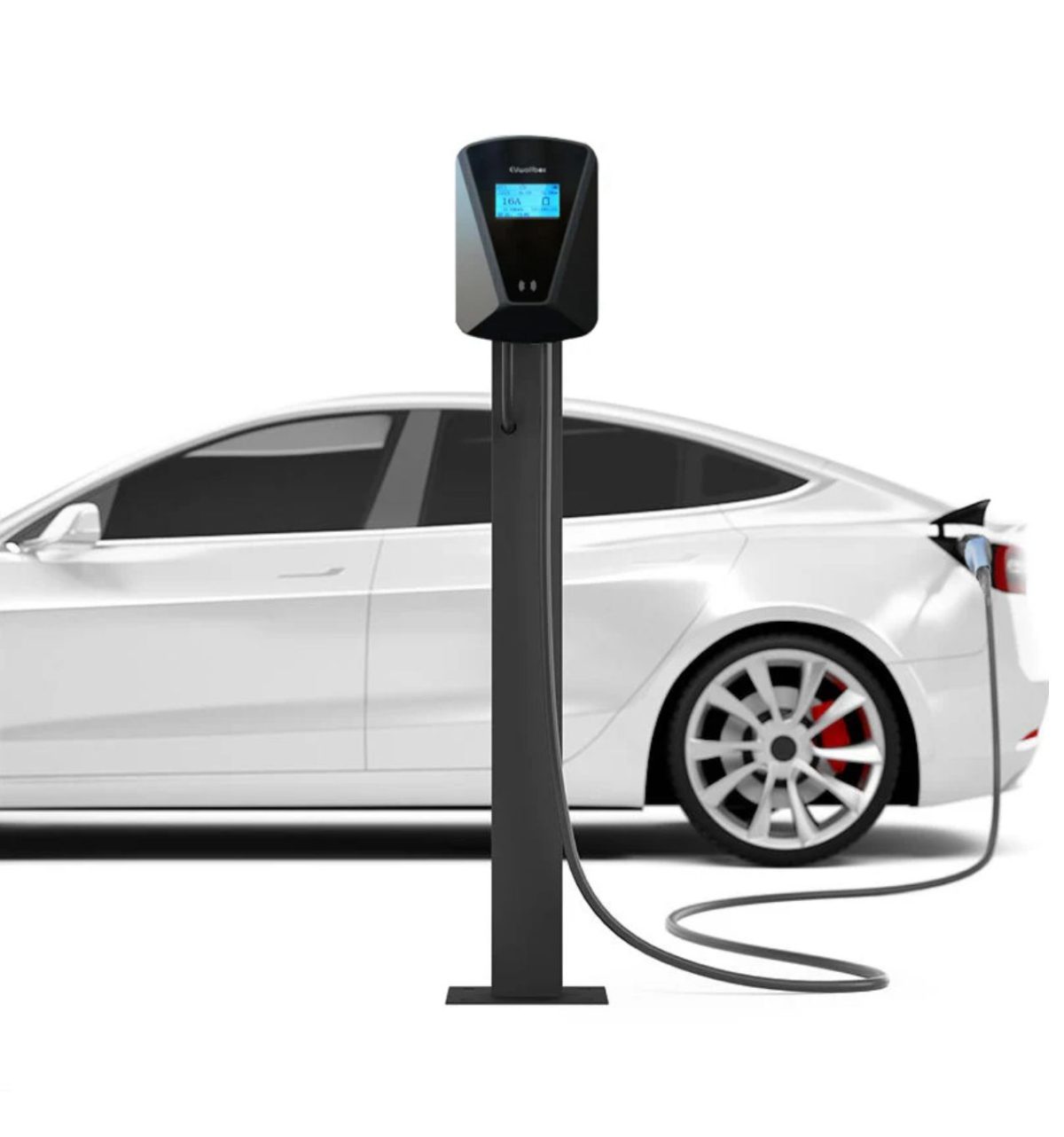 EVwallbox 22 Kw 5 Mt Kablolu Sabit Duvar Tipi Elektrikli Araç Şarj Cihazı - Görsel 7