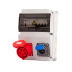 Elektrikli Araç Kombinasyon Kutusu DELUXE 5x32A + 3x32A + 1x16A - Trifaze-Monofaze - Görsel 5