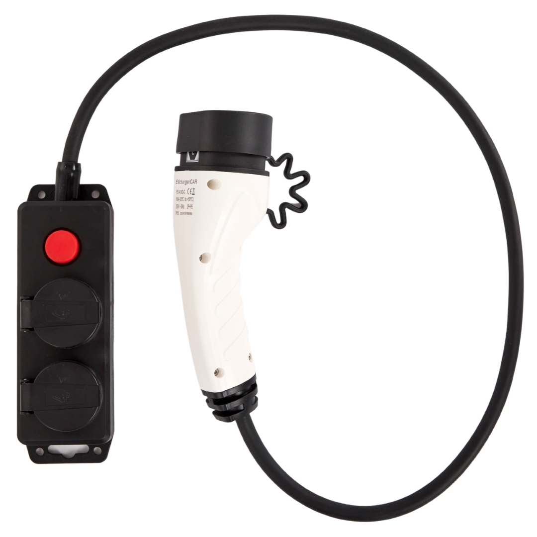 Evwallbox Uzatma Kablosu EVchargerCAR V2L 1 mt Uzatma Kablosu - Görsel 1