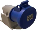 FAMATEL Eğik Sıva Üstü Duvar Prizi Tek Faz 3x32 A 220V 1P+N+PE IP44